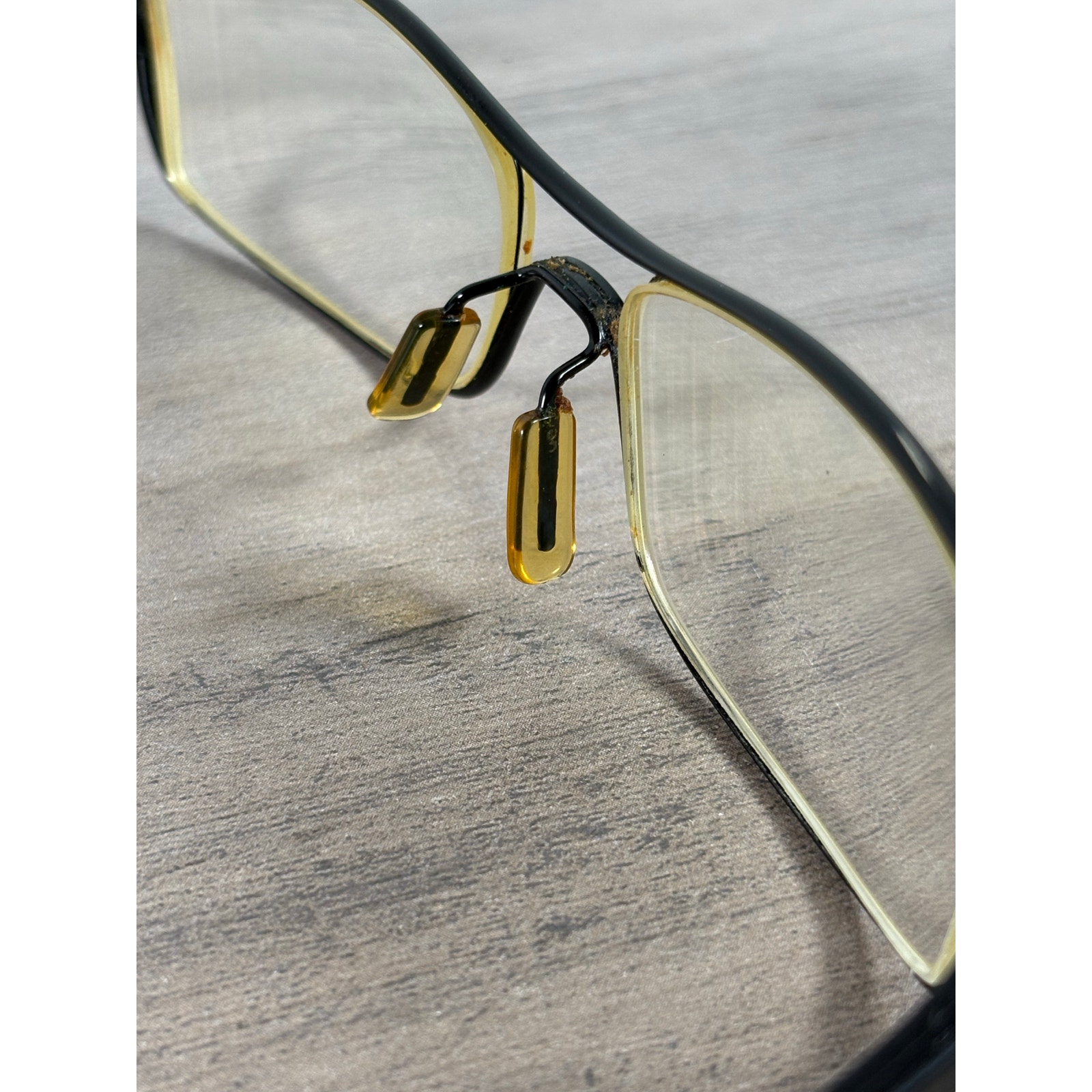 Tag Heuer 4606 136 Th 7001 001 50 15 Men's Eyeglasses Black Vintage Euc — image 5 of 6